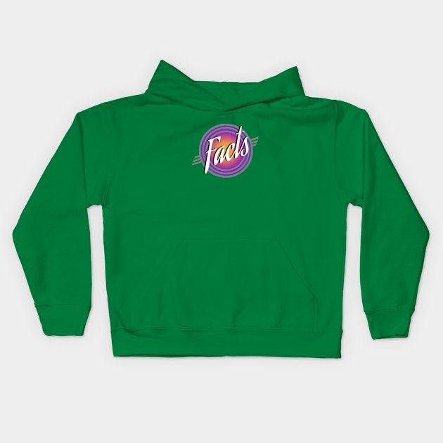 Facts Kids Hoodie by Lucas Brinkman